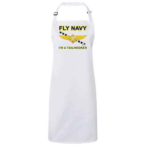 Fly Navy Tailhooker 1 Unisex Bib Apron