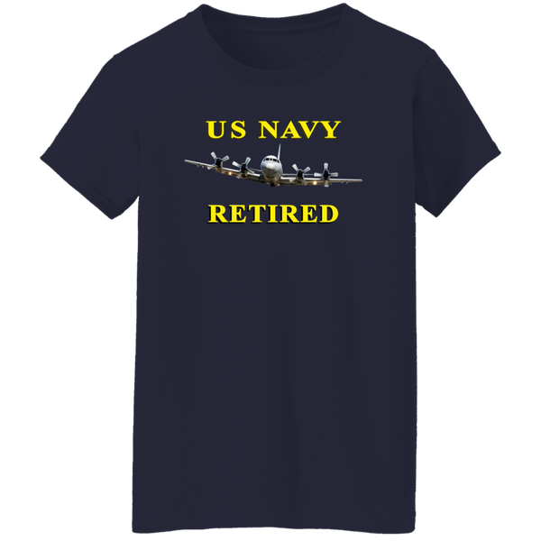 Navy Retired 1 Ladies' T-Shirt