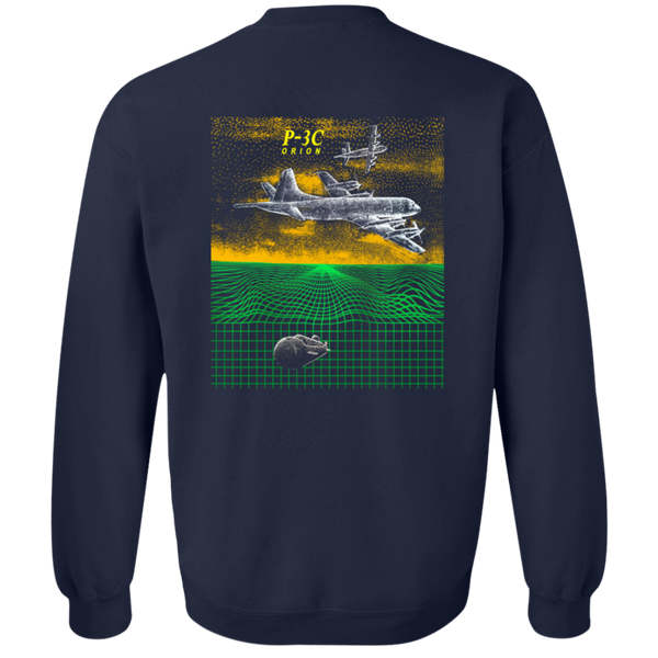 P-3C 2 Fly Aviator Crewneck Pullover Sweatshirt