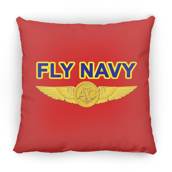 Fly Navy Aircrew Pillow - Medium Square