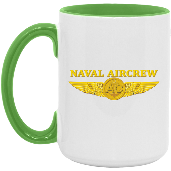 Aircrew 3 Accent Mug - 15oz