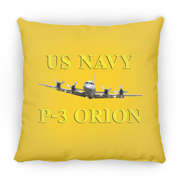 US Navy P-3 3 Pillow - Small Square