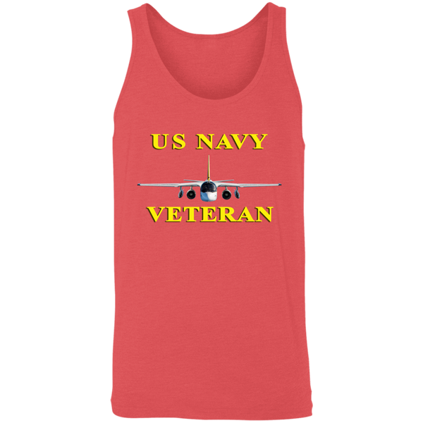 Navy Vet 3 Unisex Tank