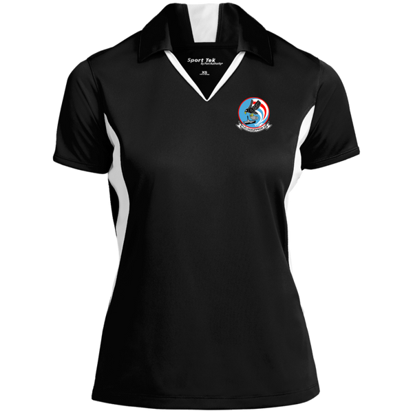 VR 24 2 Ladies' Colorblock Performance Polo