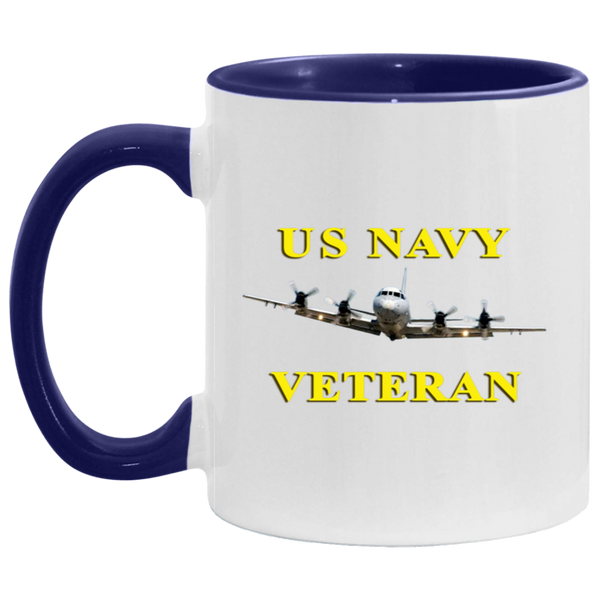 Navy Vet 2 Accent Mug - 11oz