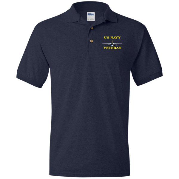 Navy Vet 3 Jersey Polo Shirt