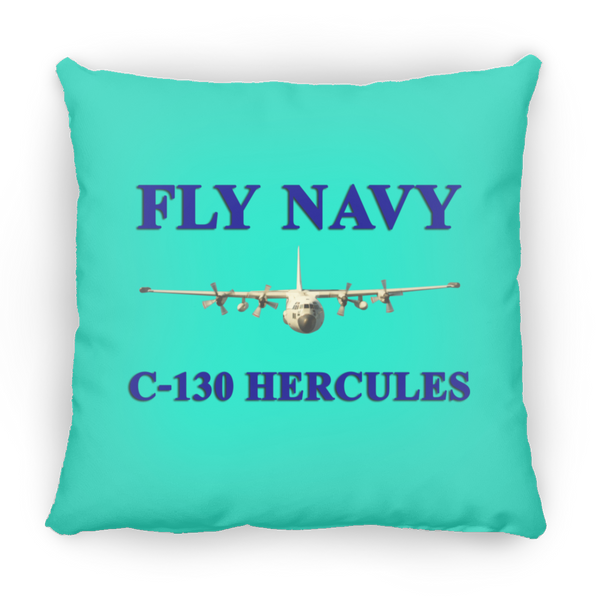 Fly Navy C-130 1 Pillow - Small Square