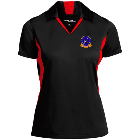 HSL 35 3 Ladies' Colorblock Performance Polo