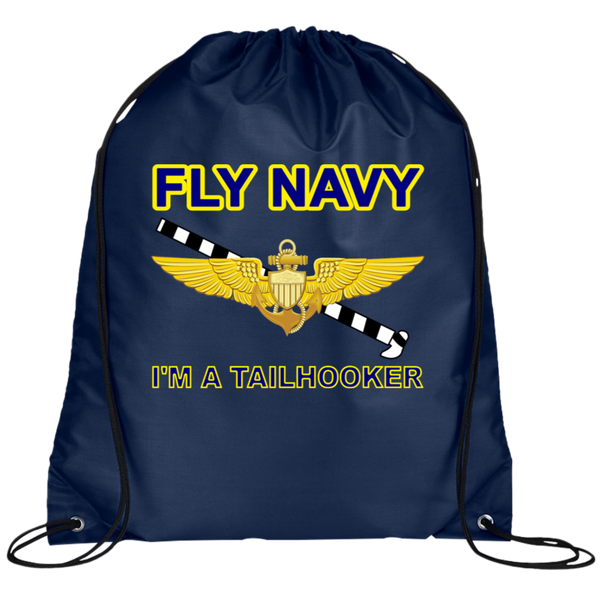 Fly Navy Tailhooker 1 Drawstring Cinch Backpack