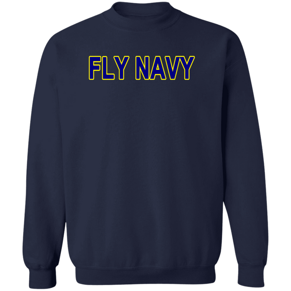 Fly Navy 2 Crewneck Pullover Sweatshirt