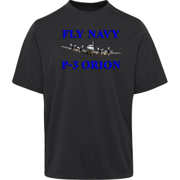 Fly Navy P-3 1 Team 365 Heather T-Shirt