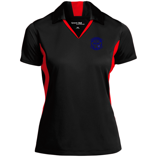 AW 03 1 Ladies' Colorblock Performance Polo