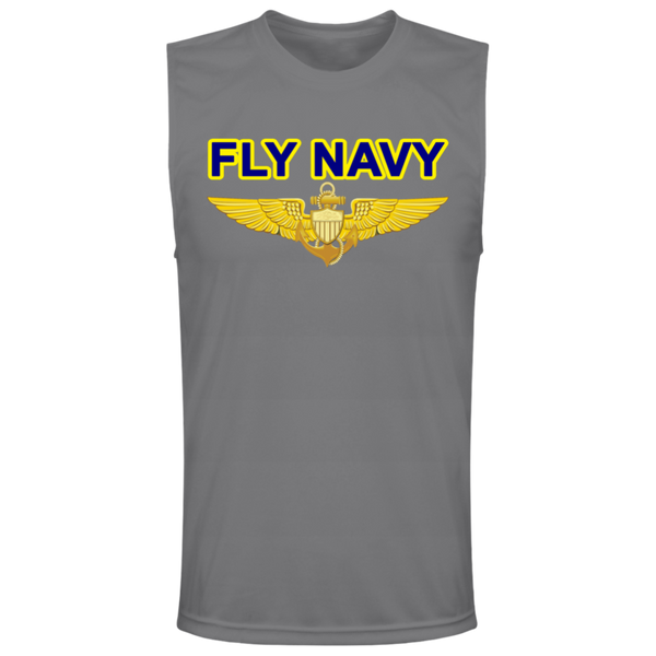 Fly Navy Aviator Team 365 Muscle T-Shirt