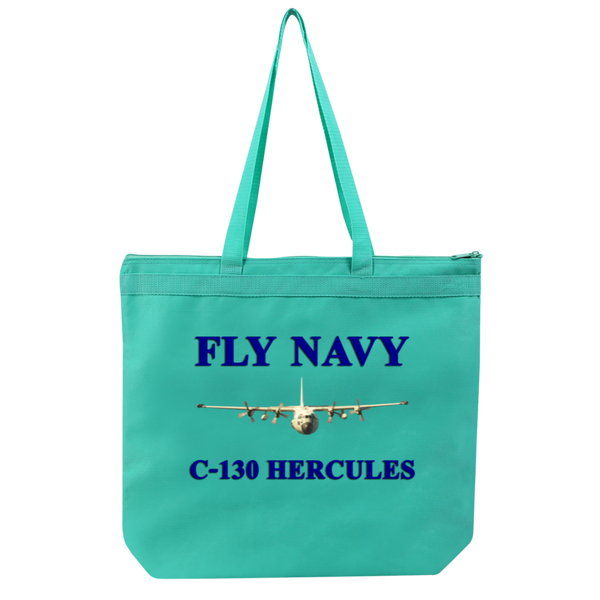 Fly Navy C-130 1 Melody Large Tote