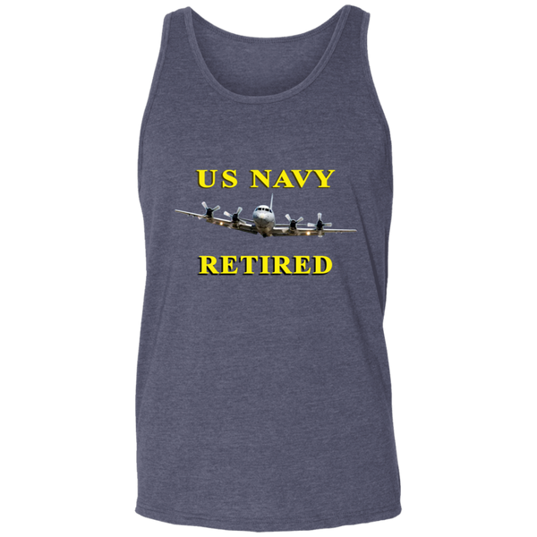 Navy Retired 1 Unisex Tank