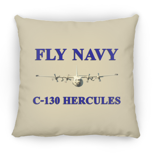 Fly Navy C-130 1 Pillow - Large Square