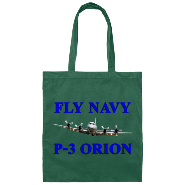 Fly Navy P-3 1 Canvas Tote Bag