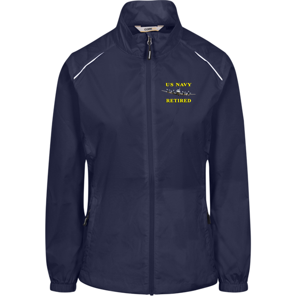 Navy Retired 1 Core 365 Ladies' Techno Lite Jacket