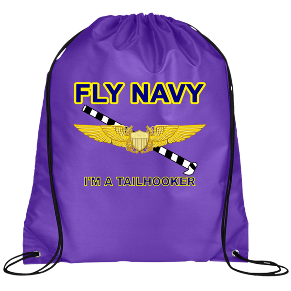 Fly Navy Tailhooker 3 Drawstring Cinch Backpack