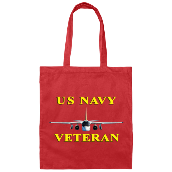 Navy Vet 3 Canvas Tote Bag