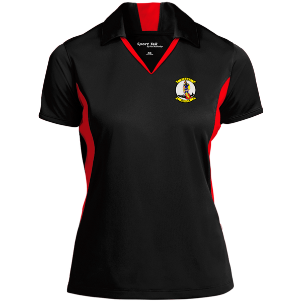 HSL 94 3 Ladies' Colorblock Performance Polo