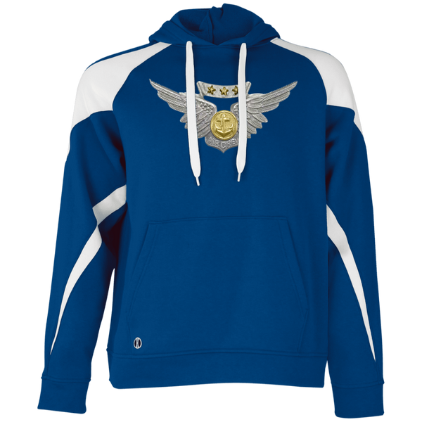 Combat Air 1 Athletic Colorblock Fleece Hoodie