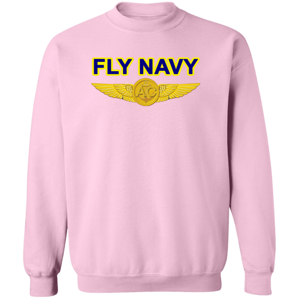 Fly Navy Aircrew Crewneck Pullover Sweatshirt