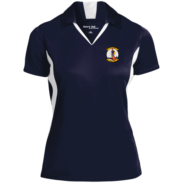 HSL 94 2 Ladies' Colorblock Performance Polo