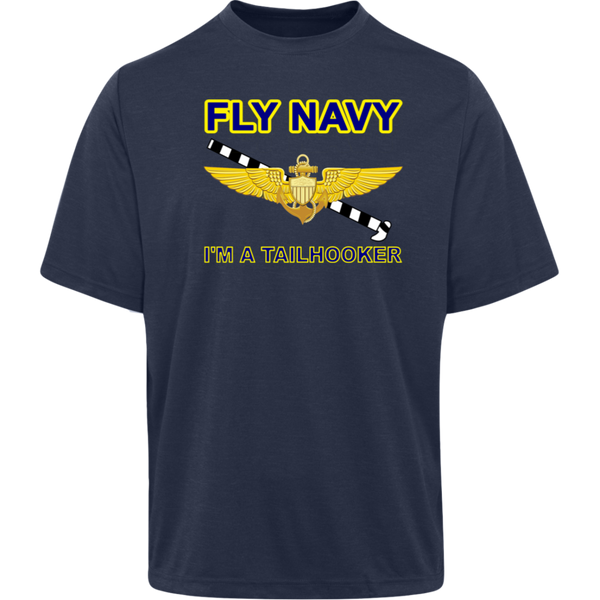 Fly Navy Tailhooker 1 Team 365 Heather T-Shirt