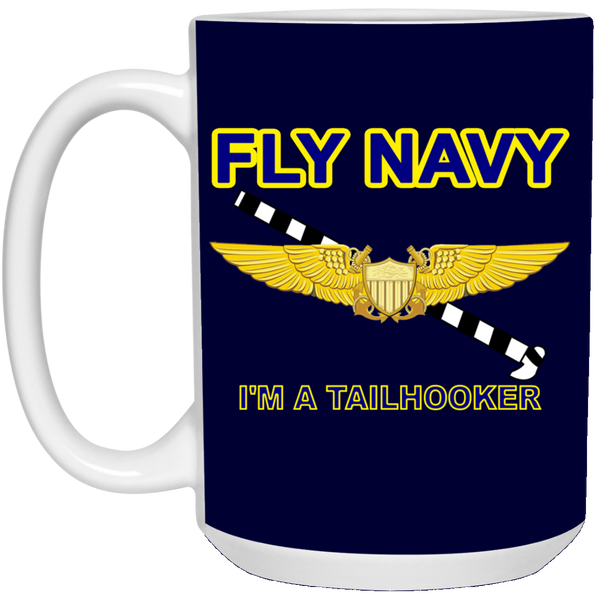 Fly Navy Tailhooker 3 Mug - 15oz