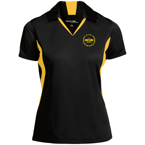 AW 06 3 Ladies' Colorblock Performance Polo