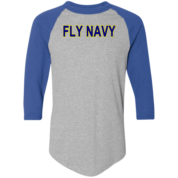 Fly Navy 2 Colorblock Raglan Jersey