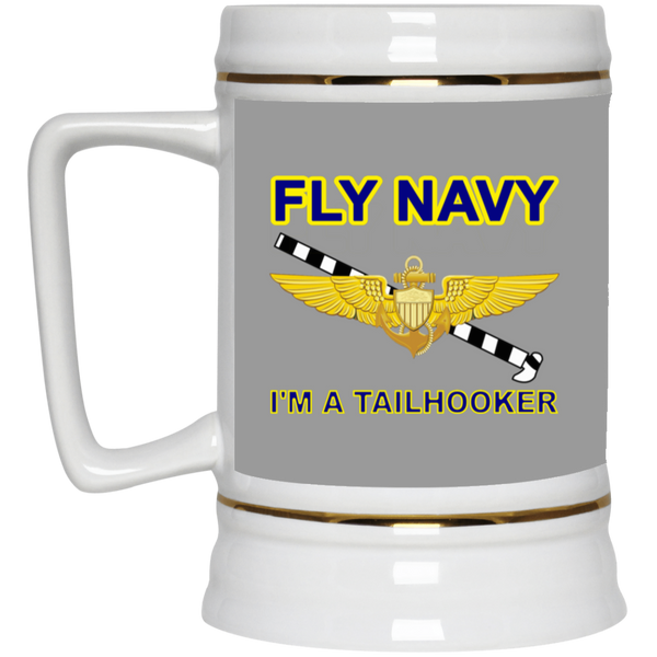 Fly Navy Tailhooker 1 Beer Stein - 22oz