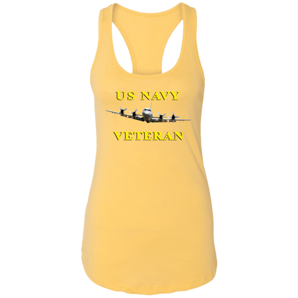 Navy Vet 2 Ladies' Ideal Racerback Tank