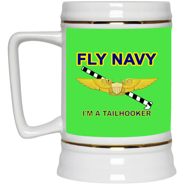 Fly Navy Tailhooker 3 Beer Stein - 22oz