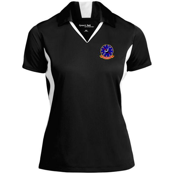 HSL 35 3 Ladies' Colorblock Performance Polo