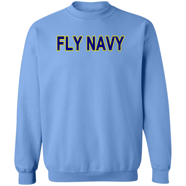 Fly Navy 2 Crewneck Pullover Sweatshirt