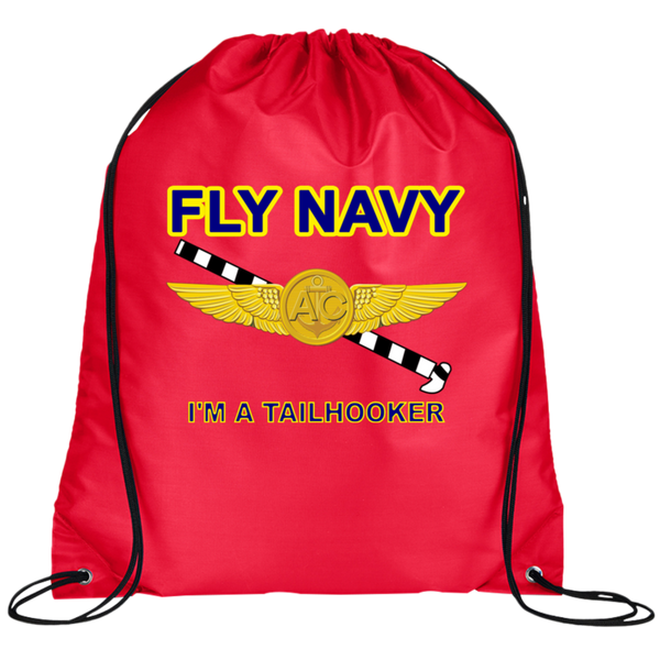 Fly Navy Tailhooker 2 Drawstring Cinch Backpack