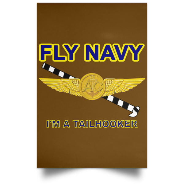 Fly Navy Tailhooker 2 Poster - Portrait