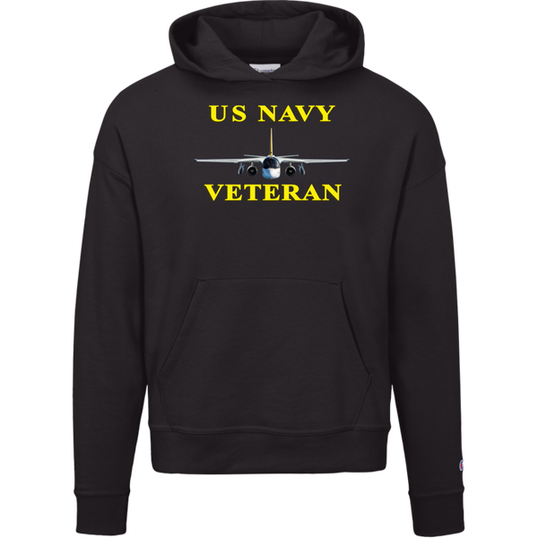 Navy Vet 3 Champion Ladies' Powerblend Hoodie