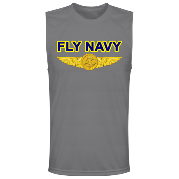 Fly Navy Aircrew Team 365 Muscle T-Shirt