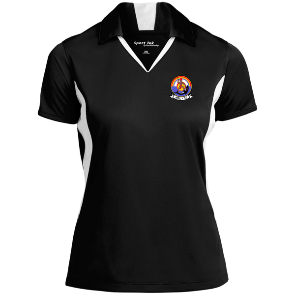 HSL 37 1 Ladies' Colorblock Performance Polo