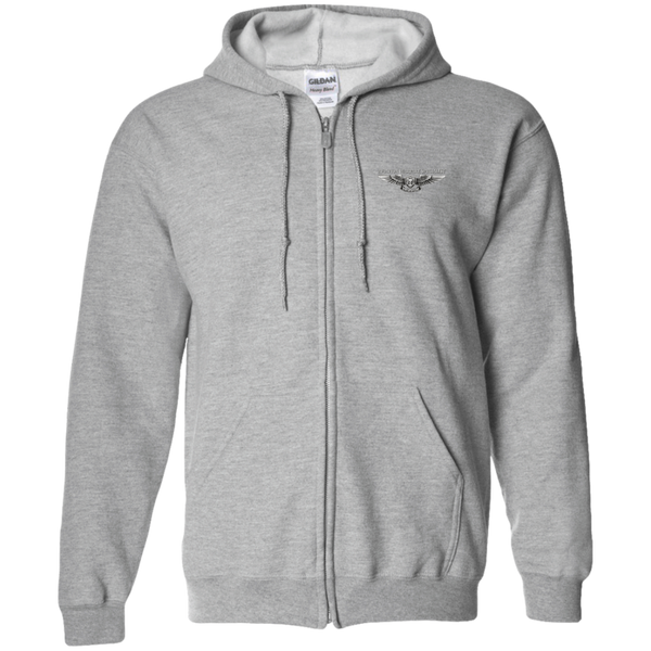 Air Warfare 2 Zip Up Hooded Sweatshirt