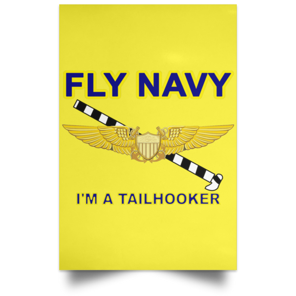 Fly Navy Tailhooker 3 Poster - Portrait