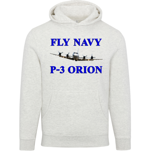 Fly Navy P-3 1 Lane Seven Unisex Premium Hoodie