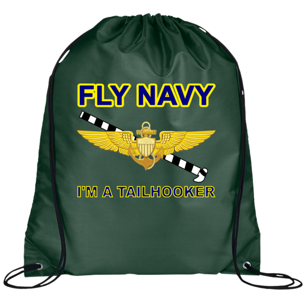 Fly Navy Tailhooker 1 Drawstring Cinch Backpack