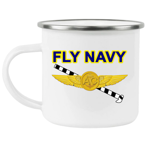 Fly Navy Tailhook 2 Enamel Camping Mug