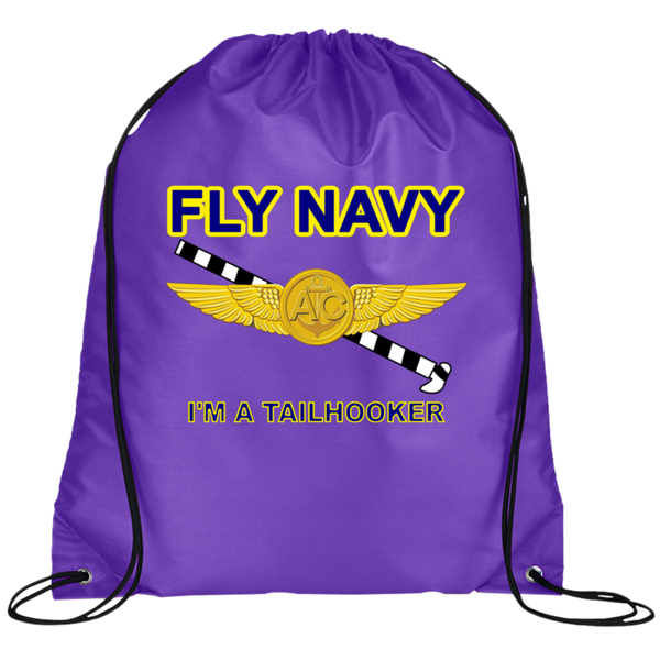 Fly Navy Tailhooker 2 Drawstring Cinch Backpack