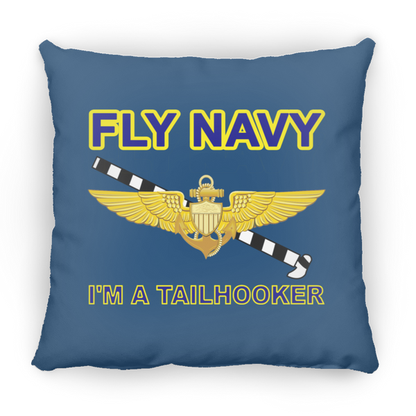 Fly Navy Tailhooker 1 Pillow - Large Square