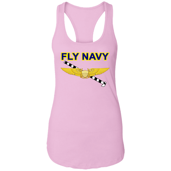 Fly Navy Tailhook 3 Ladies' Ideal Racerback Tank